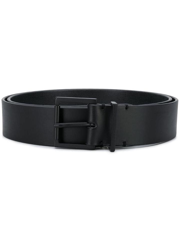 Maison Margiela Tonal Buckle Belt - Black