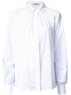 Vivetta 'ruta' Shirt, Women's, Size: 48, White, Cotton/spandex/elastane