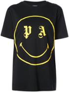 Palm Angels Smiley Logo T-shirt - Black