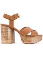 Robert Clergerie Vianne Sandals - Brown