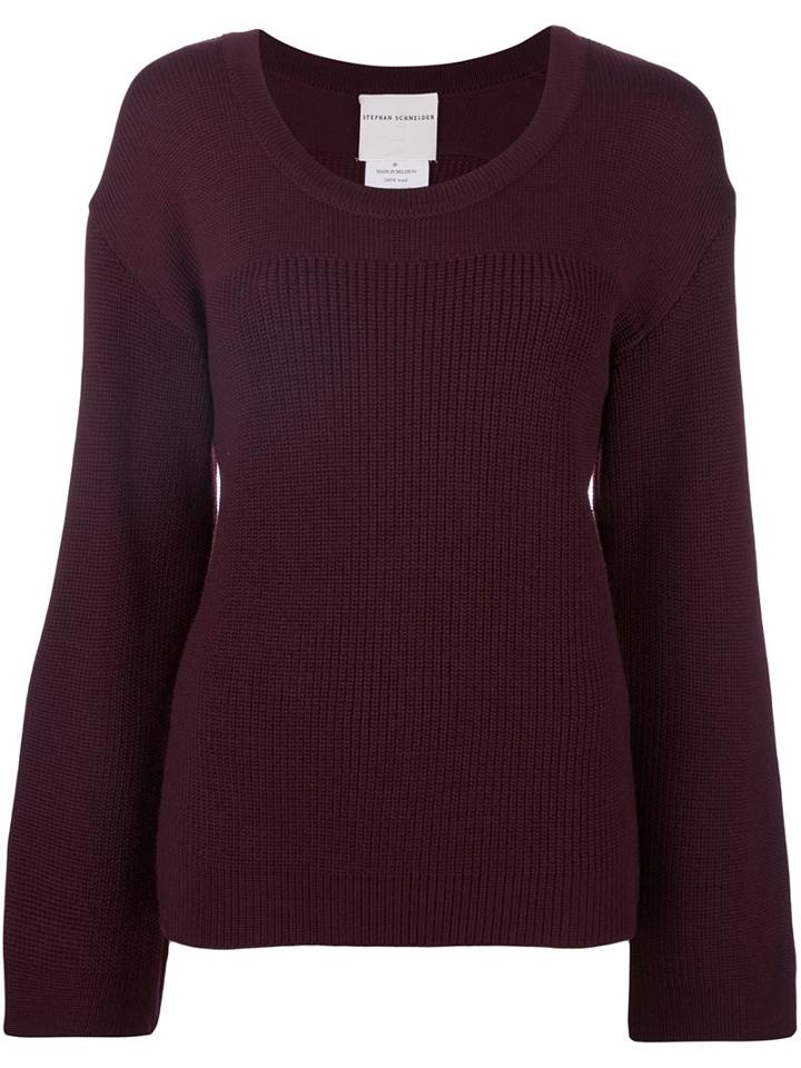 Stephan Schneider 'magnify' Jumper, Women's, Size: Xs, Pink/purple, Wool