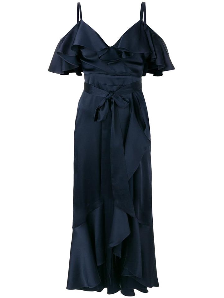 Temperley London Carnation Dress - Blue