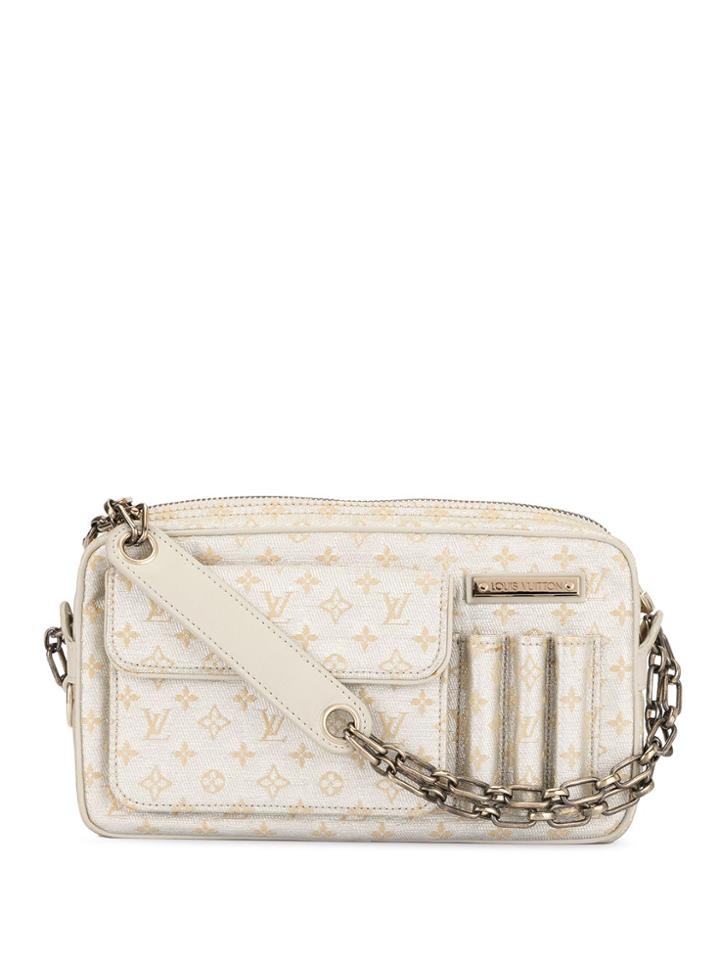 Louis Vuitton Pre-owned Mckenna Chain Shoulder Bag - White