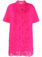 Ermanno Scervino Embroidered Detail Shirt - Pink