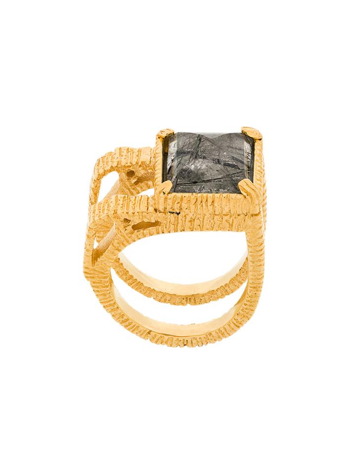 Mies Nobis Kierre Ring - Metallic