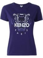 Kenzo 'tiger' T-shirt, Women's, Size: Small, Blue, Cotton