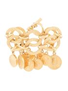 Chanel Pre-owned Coin Charm Bracelet - Gold