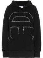 Telfar Embroidered Logo Hoodie - Black