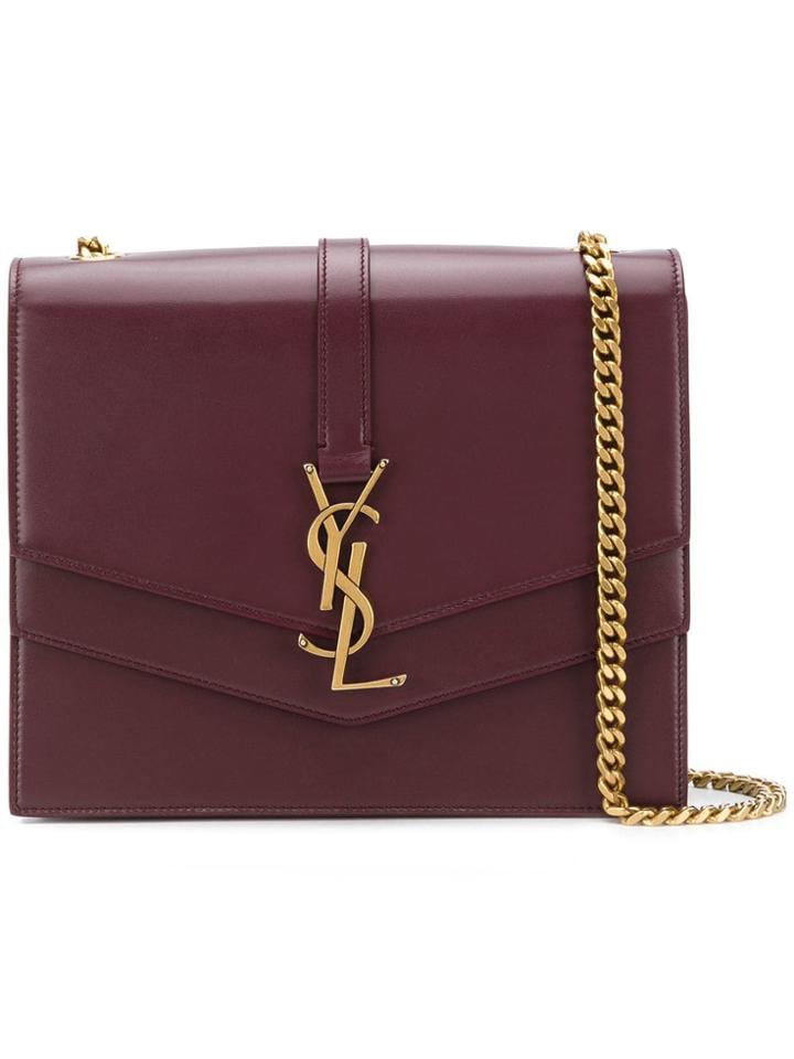 Saint Laurent Medium Sulpice Bag - Red