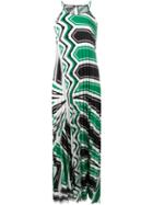 P.a.r.o.s.h. Geometric Print Pleated Dress