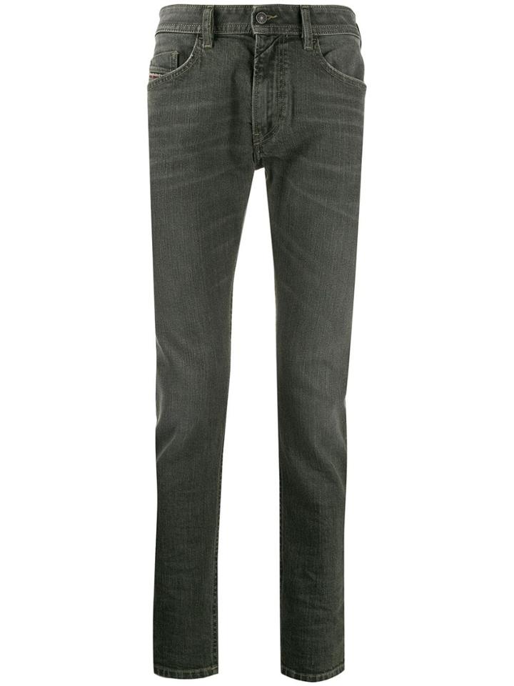 Diesel Thommer Skinny Jeans - Green
