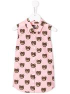 Moschino Kids Teen Bear Sleeveless Shirt - Pink