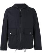 A Kind Of Guise Zipped Hooded Jacket - Blue
