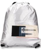 Rick Owens Drkshdw Appliqué Detail Backpack - Silver