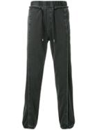 Mcq Alexander Mcqueen Glyph Icon Patch Sweatpants - Grey