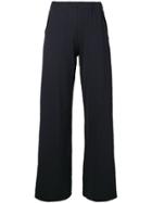 Lamberto Losani Wide-leg Track Trousers - Blue
