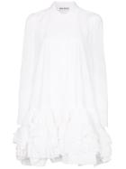 Molly Goddard Annie Ruffled Mini-dress - White
