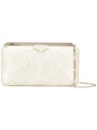 Jimmy Choo Ellipse Clutch - White