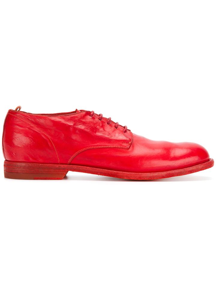 Officine Creative Classic Derby Shoes - Red