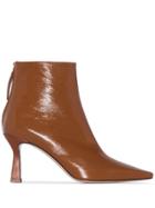 Wandler Lina 75mm Ankle Boots - Brown