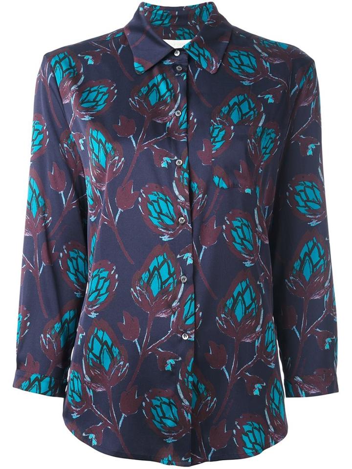 L'autre Chose Floral Print Shirt