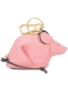 Loewe Mouse Charm - Pink & Purple