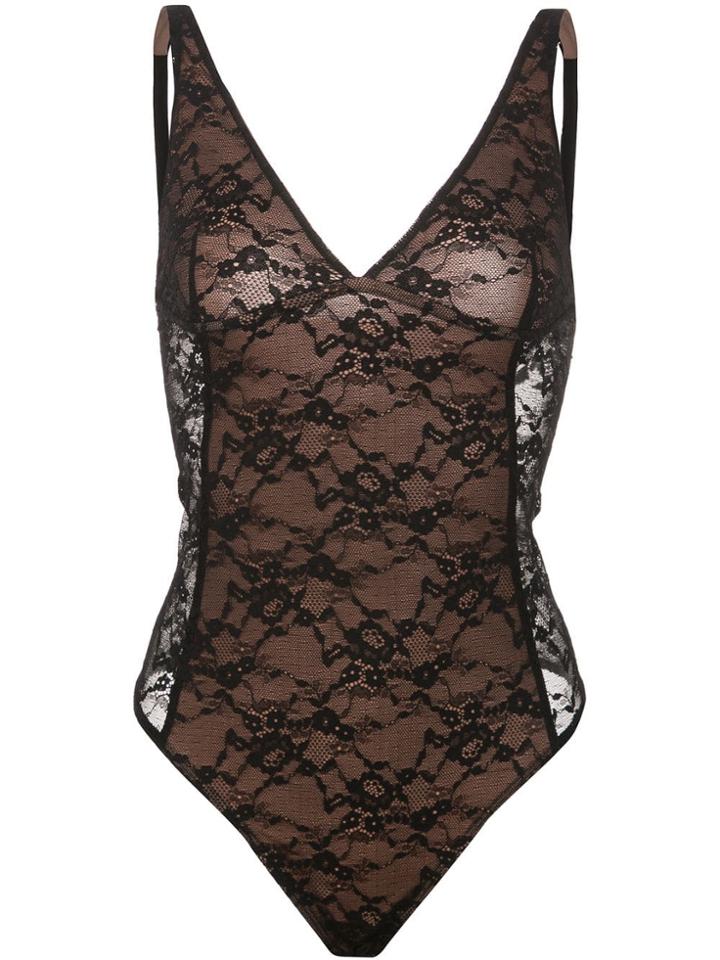 Alix Classon Lace Bodysuit - Black