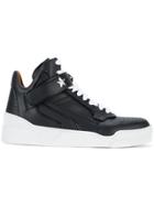 Givenchy Star Embellished High-top Sneakers - Black