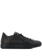 Baldinini Side Logo Quilted Sneakers - Black