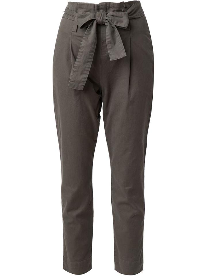 Frame Denim 'paper Bag' Skinny Trousers