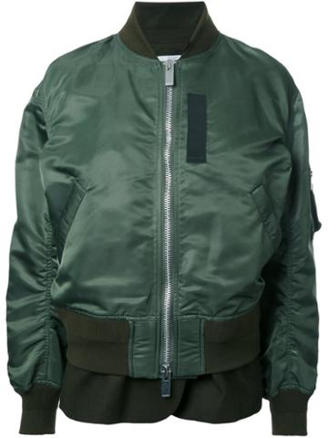 Sacai Luck Zip Up Bomber Jacket