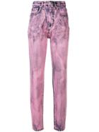 Fiorucci Two Tone Skinny Jeans - Pink