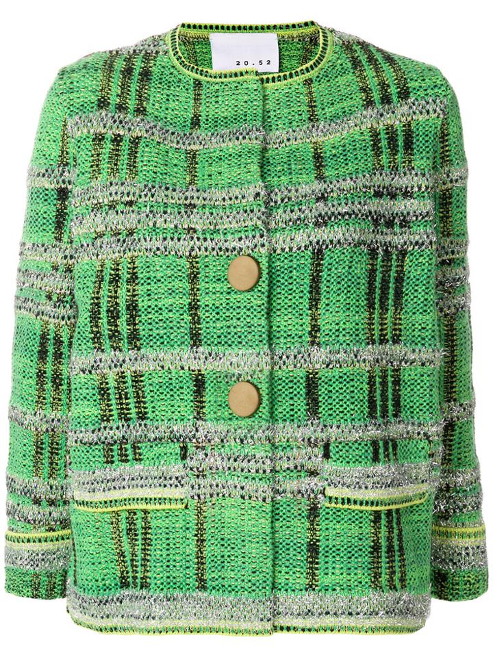 20:52 Classic Tweed Jacket - Green