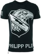 Philipp Plein 'double' T-shirt, Men's, Size: Xl, Black, Cotton/glass