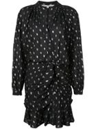 Veronica Beard Printed Short Dress - Black
