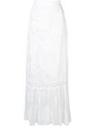 Alexis Guiliana Full Skirt - White