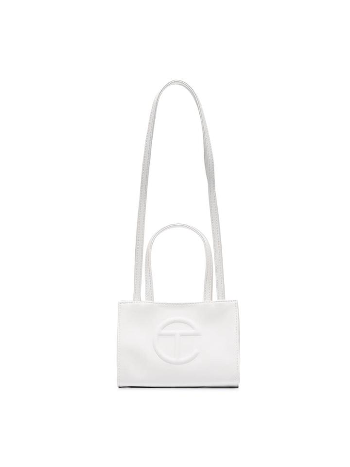 Telfar Mini Shopping Bag - White