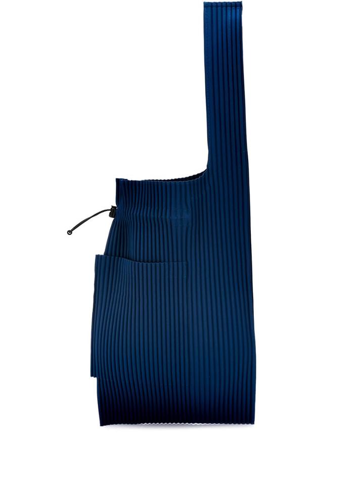 Homme Plissé Issey Miyake Pleated Tote Bag - Blu