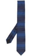 Boss Hugo Boss Striped Patterned Tie - Blue