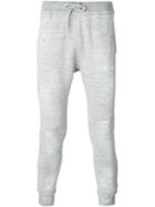 Dsquared2 Drawstring Track Pants, Men's, Size: Xxl, Grey, Cotton