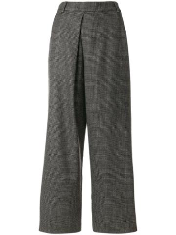 Pas De Calais Pleat Front Culottes - Grey