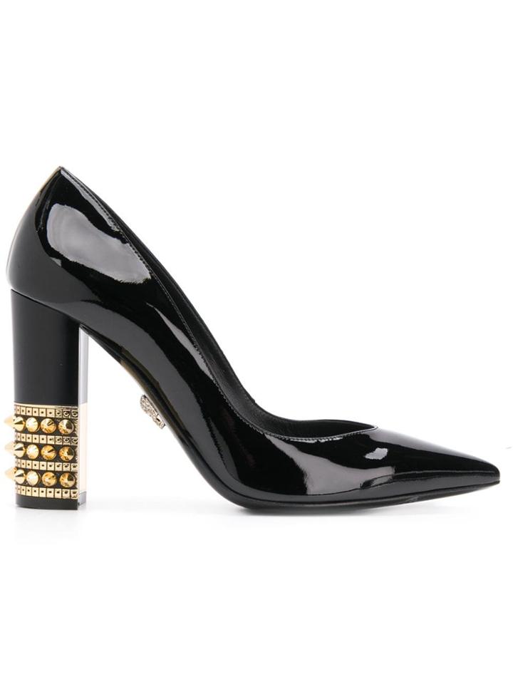 Philipp Plein Decollete Crystal Pumps - Black