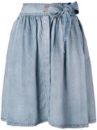 Diesel - Pleated Skirt - Women - Lyocell - 25, Blue, Lyocell