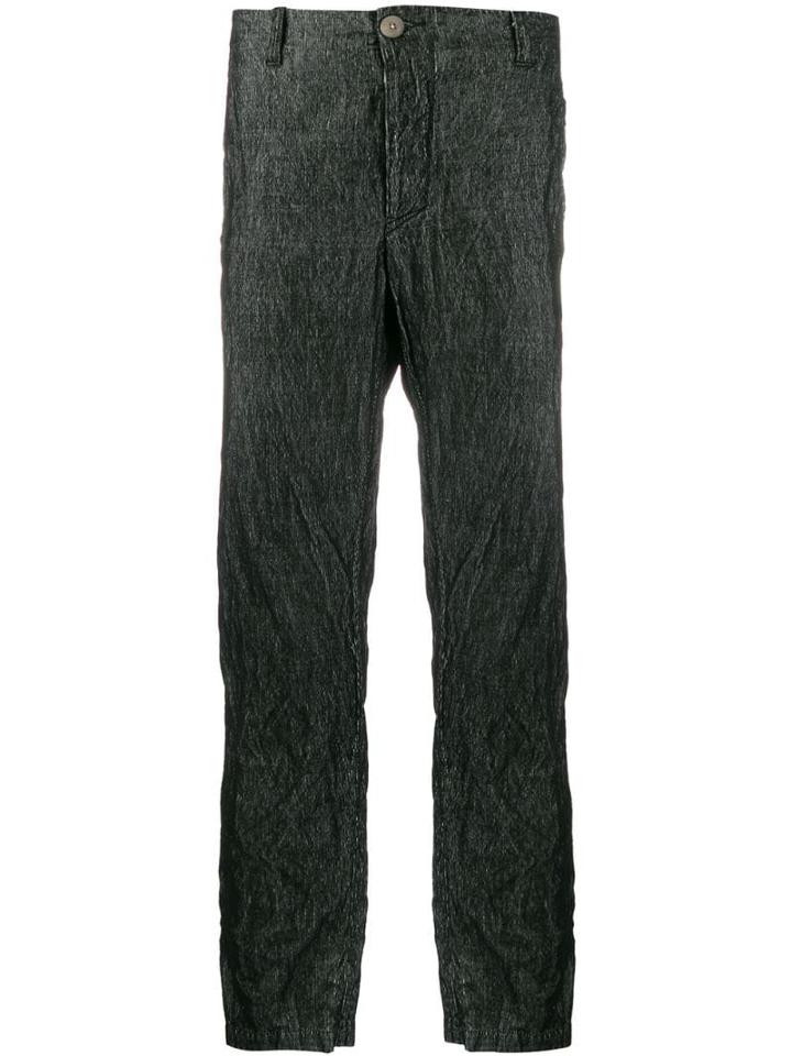 Transit Straight-leg Trousers - Black