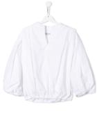 Philosophy Di Lorenzo Serafini Kids Loose-fit Blouse - White