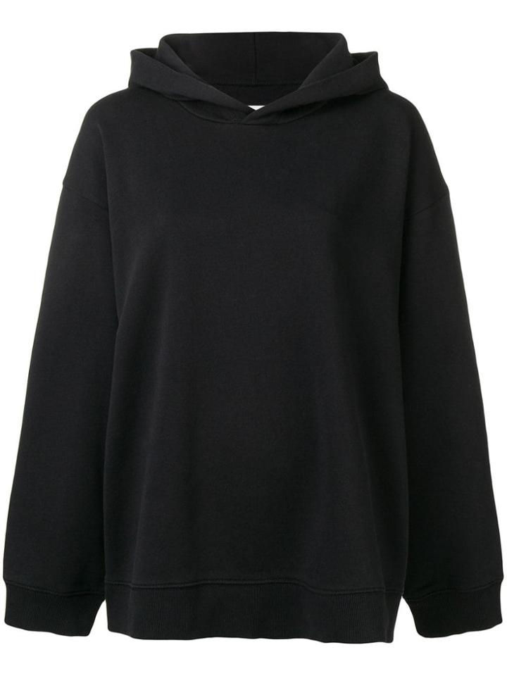 Mm6 Maison Margiela Totally Label Hoodie - Black