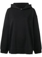 Mm6 Maison Margiela Totally Label Hoodie - Black