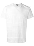 Diesel Panelled T-shirt, Men's, Size: Medium, White, Cotton