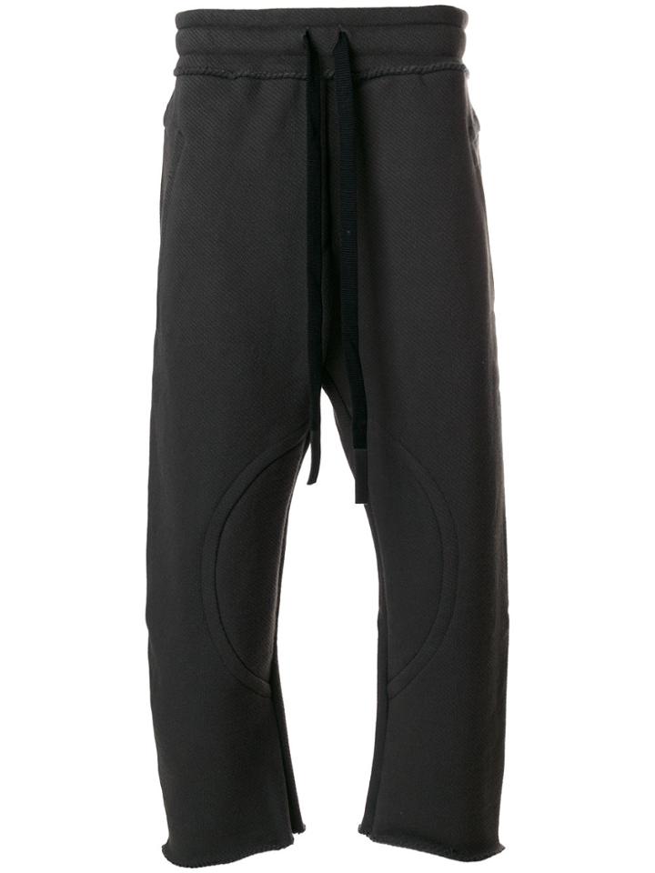 Lost & Found Ria Dunn Drop-crotch Cropped Sweatpants - Grey