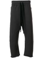 Lost & Found Ria Dunn Drop-crotch Cropped Sweatpants - Grey
